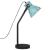 Lampă de birou 25 W, albastru uzat, 17x17x60 cm, E27 GartenMobel Dekor