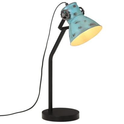 Lampă de birou 25 W, albastru uzat, 17x17x60 cm, E27 GartenMobel Dekor