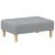 Taburet, gri deschis, 77x55x31 cm, material textil GartenMobel Dekor