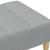 Taburet, gri deschis, 77x55x31 cm, material textil GartenMobel Dekor