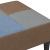 Taburet model mozaic, 77x55x31 cm, material textil GartenMobel Dekor