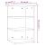 Dulap lateral, stejar fumuriu, 35x35x55 cm, lemn prelucrat GartenMobel Dekor