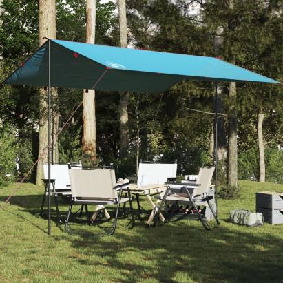 Prelată de camping, albastru, 360x294 cm, impermeabilă GartenMobel Dekor