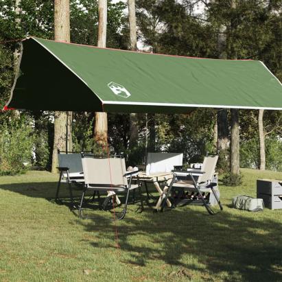 Prelată de camping, verde, 500x294 cm, impermeabilă GartenMobel Dekor