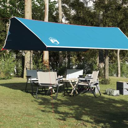 Prelată de camping, albastru, 500x294 cm, impermeabilă GartenMobel Dekor