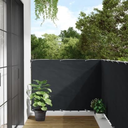 Paravan balcon, antracit, 120 x 300 cm, țesătură oxford GartenMobel Dekor