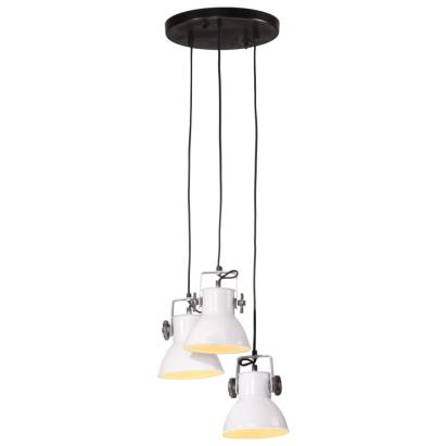 Lampă suspendată, alb, 30x30x100 cm, 25 W, E27 GartenMobel Dekor