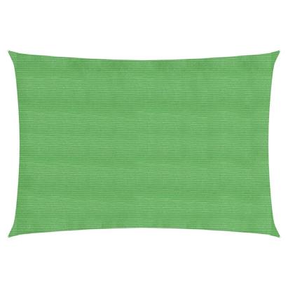 Pânză parasolar verde dreptunghiular 2x3,5 m HDPE 160 g/m² GartenMobel Dekor