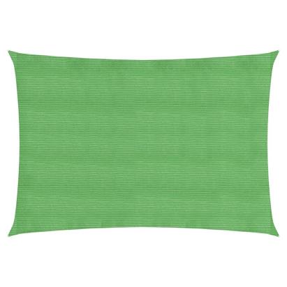 Pânză parasolar verde dreptunghiular 2,5x5 m HDPE 160 g/m² GartenMobel Dekor
