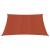 Pânză parasolar, teracotă, 2,5 x 2,5 m, HDPE, 160 g/m², pătrat GartenMobel Dekor