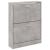 Pantofar, gri beton, 59x17x81 cm, lemn compozit GartenMobel Dekor