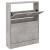Pantofar, gri beton, 59x17x81 cm, lemn compozit GartenMobel Dekor