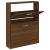 Pantofar, stejar maro, 59x17x81 cm, lemn prelucrat GartenMobel Dekor