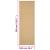 Covor din sisal, natural, 100x300 cm GartenMobel Dekor