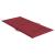 Perne cu spătar mic, 2 buc. roșu vin 100x50x3 cm textil oxford GartenMobel Dekor