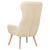 Scaun de relaxare, crem, material textil GartenMobel Dekor
