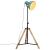 Lampă de podea, 25 W, albastru uzat, 75x75x90-150 cm, E27 GartenMobel Dekor