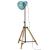 Lampă de podea, 25 W, albastru uzat, 75x75x90-150 cm, E27 GartenMobel Dekor