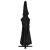 Umbrelă de soare exterior cu stâlp aluminiu, negru, 500 cm  GartenMobel Dekor