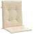 Perne cu spătar mic, 2 buc. bej 100x50x3 cm textil oxford GartenMobel Dekor