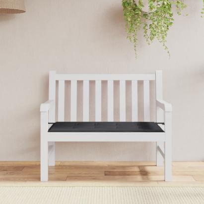 Pernă de bancă de grădină, negru, 100x50x3 cm, textil oxford GartenMobel Dekor