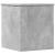 Cutie de depozitare, gri beton, 40x42x46 cm, lemn prelucrat GartenMobel Dekor