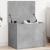 Cutie de depozitare, gri beton, 60x42x46 cm, lemn prelucrat GartenMobel Dekor