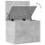 Cutie de depozitare, gri beton, 60x42x46 cm, lemn prelucrat GartenMobel Dekor