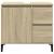 Dulap de baie, stejar sonoma, 65x33x60 cm, lemn prelucrat GartenMobel Dekor