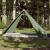 Cort de familie Tipi pentru 8 persoane, verde, impermeabil GartenMobel Dekor