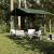 Prelată de camping, verde, 300x294 cm, impermeabilă GartenMobel Dekor