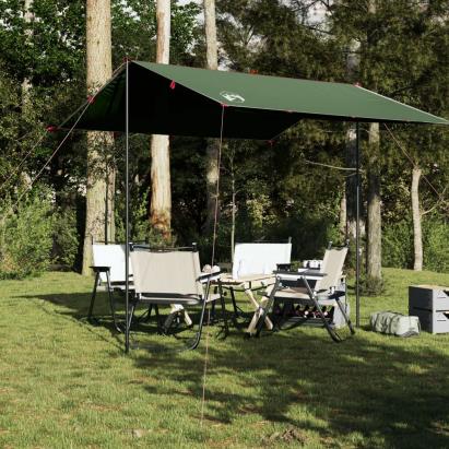 Prelată de camping, verde, 300x294 cm, impermeabilă GartenMobel Dekor