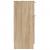 Servante, 2 buc., stejar sonoma, 30x30x70 cm, lemn compozit GartenMobel Dekor