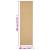 Covor din sisal, natural, 100x350 cm GartenMobel Dekor