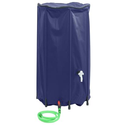Rezervor de apă cu robinet, pliabil, 380 L, PVC GartenMobel Dekor