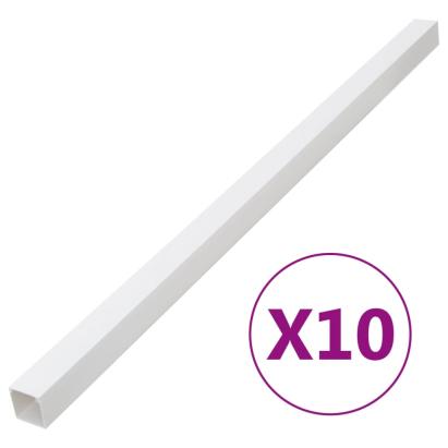 Șine de cabluri, 100x40 mm, 10 m, PVC GartenMobel Dekor