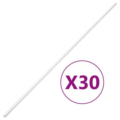 Șine de cabluri, 30x15 mm, 30 m, PVC GartenMobel Dekor