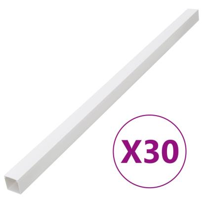 Șine de cabluri, 100x60 mm, 30 m, PVC GartenMobel Dekor