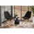 Scaun bucatarie/living, lemn, catifea, negru, 49x60x82 cm, Bari GartenVIP DiyLine