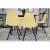 Scaun stil scandinav, Artool, Osaka, PP, lemn, crem si negru, 46x54x81 cm GartenVIP DiyLine