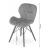 Scaun stil scandinav, Artool, Lago Velvet, catifea, lemn, negru, 47x36x73.5 cm GartenVIP DiyLine