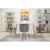 Scaun stil scandinav, Artool, Lago Velvet, catifea, lemn, gri, 48x52.5x74 cm GartenVIP DiyLine