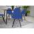 Scaun stil scandinav, Artool, Osaka, PP, lemn, albastru si negru, 46x54x81 cm GartenVIP DiyLine