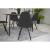 Scaun stil scandinav, Artool, Osaka, PP, lemn, negru, 46x54x81 cm GartenVIP DiyLine