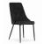 Set 4 scaune bucatarie/living, Artool, Imola, catifea, metal, negru, 48.5x61x93.5 cm GartenVIP DiyLine