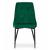 Set 4 scaune bucatarie/living, Artool, Imola, catifea, metal, verde, 48.5x61x93.5 cm GartenVIP DiyLine