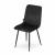 Set 4 scaune bucatarie/living, Artool, Lava, catifea, metal, negru, 43x51x90 cm GartenVIP DiyLine