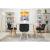Scaun stil scandinav, Artool, Lago, catifea, lemn, negru, 48x43x74 cm GartenVIP DiyLine