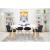 Scaun stil scandinav, Artool, Lago, catifea, lemn, negru, 48x43x74 cm GartenVIP DiyLine