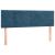 Pat box spring cu saltea, albastru închis, 140x190 cm, catifea GartenMobel Dekor